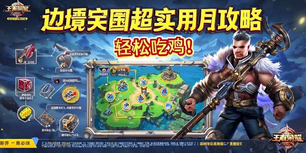 王者荣耀边境突围超实用攻略，轻松吃鸡！