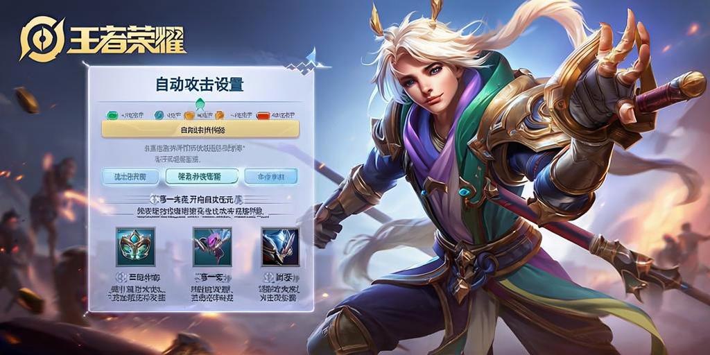 王者荣耀自动攻击设置技巧，轻松提升操作体验