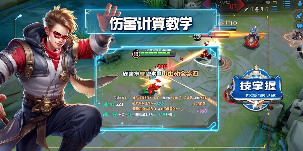 王者荣耀伤害计算教学，轻松掌握输出技巧！