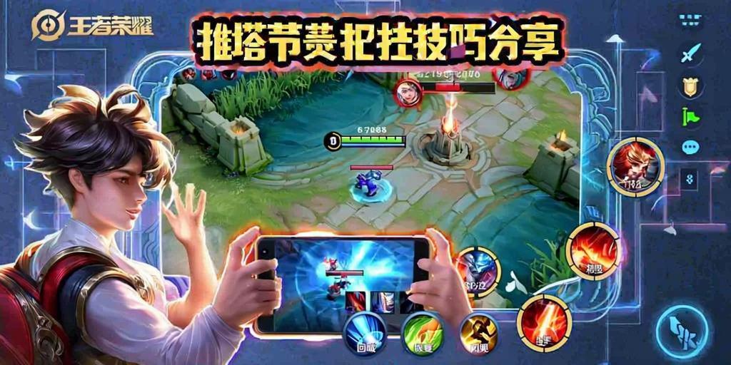 王者荣耀推塔节奏把控技巧分享