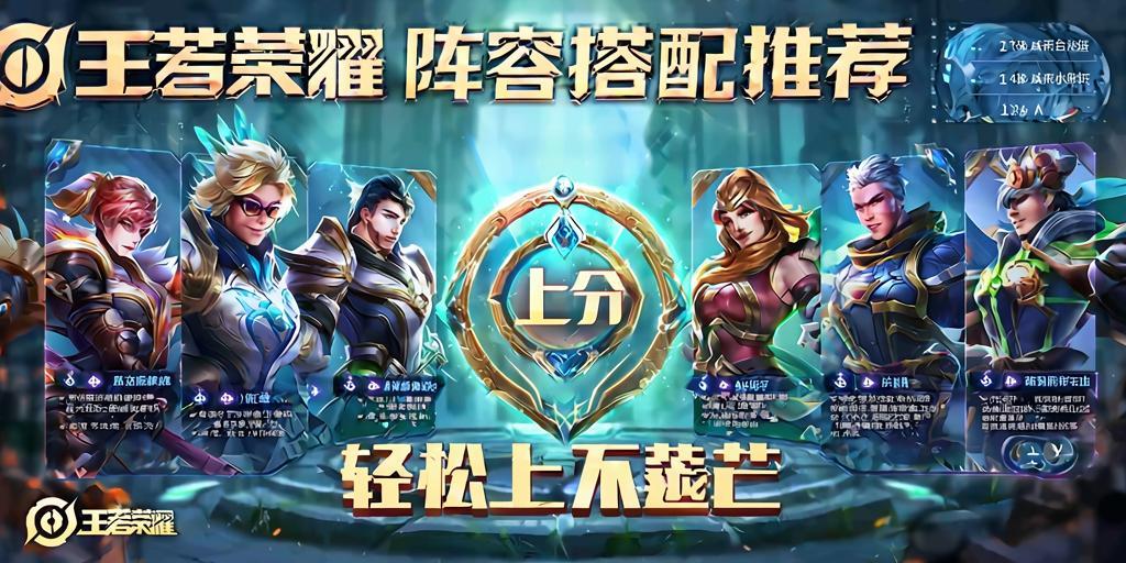 王者荣耀阵容搭配推荐，轻松上分不迷茫