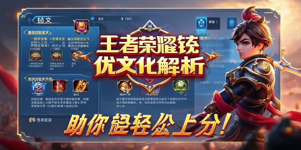 王者荣耀铭文系统优化解析，助你轻松上分！
