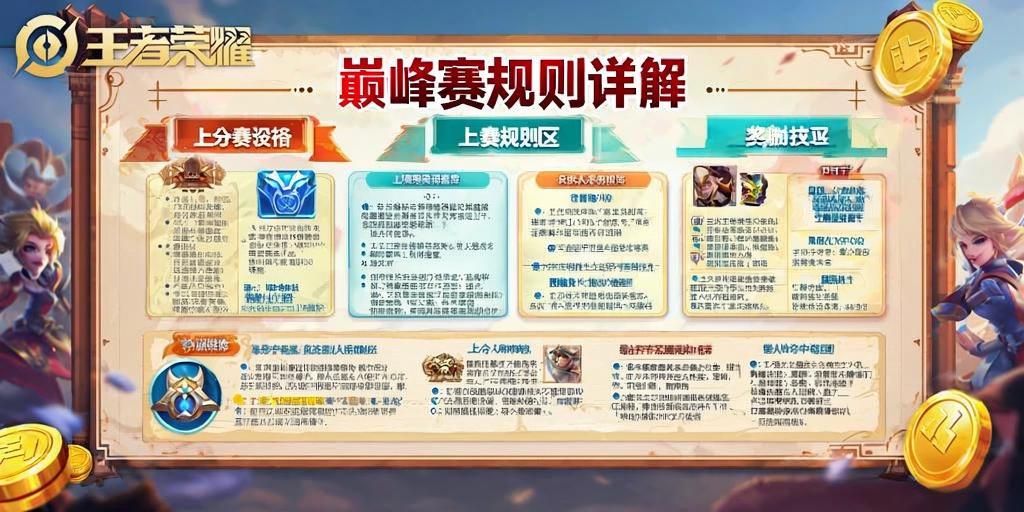 王者荣耀巅峰赛规则详解，上分必备指南