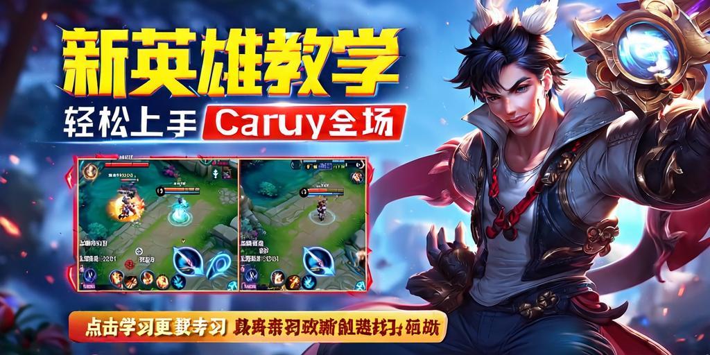 王者荣耀新英雄教学，轻松上手，carry全场！